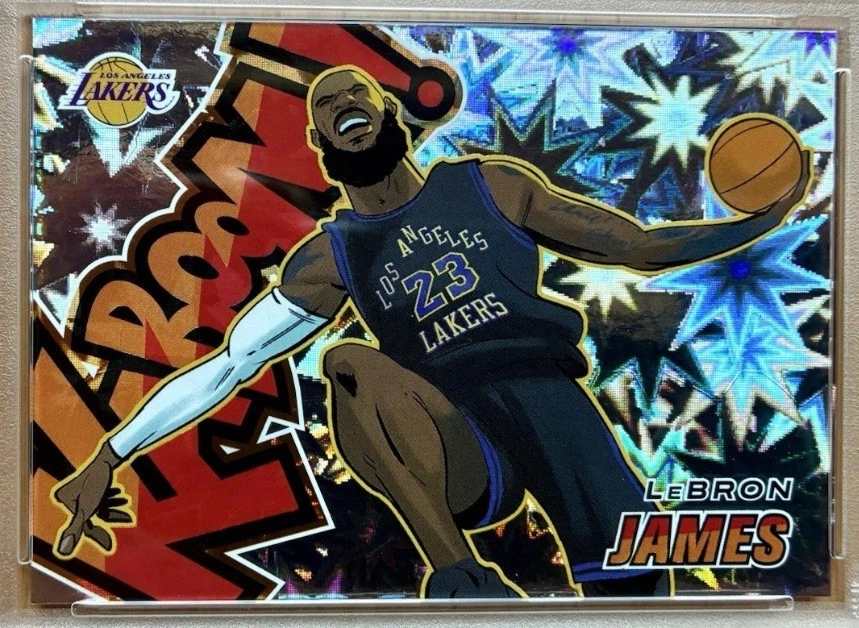 2024-25 Panini Revolution - Horizontal Kaboom LeBron James - Chase Pack Foto 1 de 2