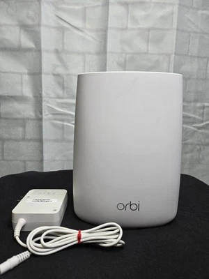 NETGEAR ORBI RBS50 Satellite Home Mesh WiFi Tri-band AC3000 w/Charger, Tested - Image 1 of 3