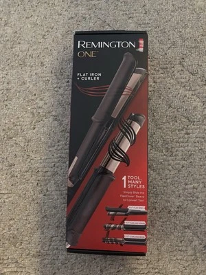 Remington FlexiStyle Flat Iron + Curler Multi-Styler 2 Tools in 1 - Image 1 of 4