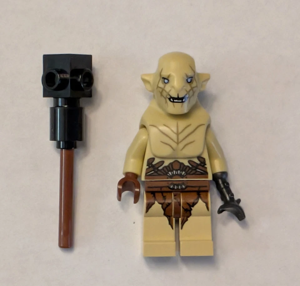 Lego Azog The Defiler Minifigur 79014 Der Hobbit geschlossener Mund. NEU von 2013 - Bild 1 von 1