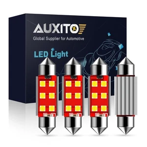 AUXITO 41MM 212-2 CANBUS Dome Map Lights White LED Bulb Interior Lamp For Chevy - Picture 1 of 12