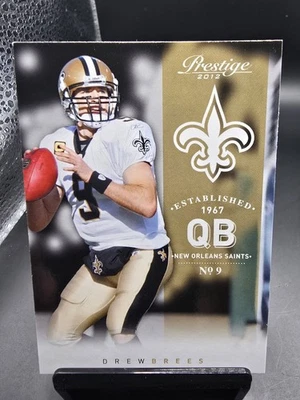 2012 Panini Prestige #114 Drew Brees - New Orleans Saints - Image 1 of 2