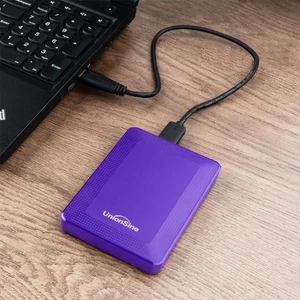 Disco duro externo 500 GB 1 TB transmisión de alta velocidad ultra delgado USB 3.0 2.5" HDD - Imagen 1 de 21
