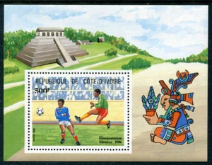 Ivory Coast 755 MNH Soccer World Cup Mexico x2648 - Picture 1 of 1