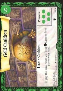 Caldero de oro Harry Potter TCG - Taza de Quidditch #7/80 - Imagen 1 de 2