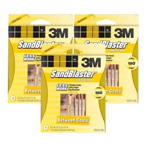 3M Sandstrahler Schleifpad 3 x 180 Körnung zwischen den Schichten insgesamt 3 Pads - Bild 1 von 1