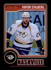 2014-15 O-PEE-CHEE BLACK RAINBOW VIKTOR STALBERG 043/100 NASHVILLE PREDATORS #88