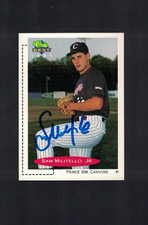 Sam Militello Jr. Prince William Cannons 1991 Classic Signed Card W/Our COA