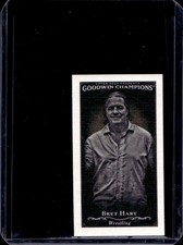 2016 Upper Deck Goodwin Champions Bret Hart Canvas Minis Black White #102