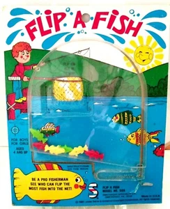 Rare HTF VTG Flip-a-Fish Pinball type Game NOS Smethport Specialty Co.1981 - Picture 1 of 2
