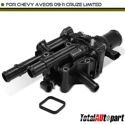 Conjunto de carcasa de termostato para Chevrolet Aveo Aveo5 2009-2011 Sonic Pontiac G3 Foto 1 de 4