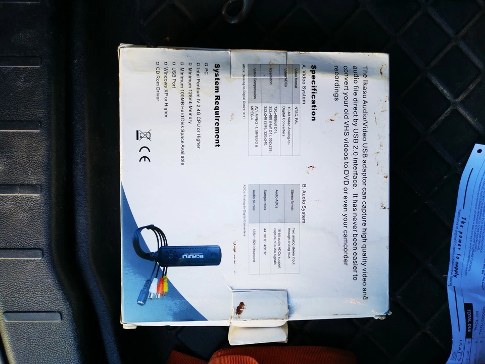 IKASU AV 820 USB 2.0 AUDIO + HD VIDEO CAPTURE - Image 1 of 1