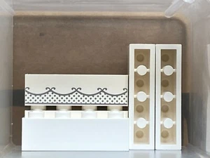 LEGO Parts - White Brick 1 x 4 Bride Torso - No 3010 - QTY 5 - Picture 1 of 1