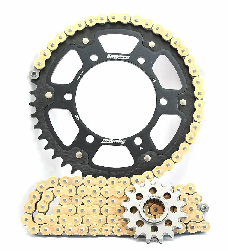 Supersprox DID Chain Sprocket kit Suzuki GSXR600 11-18 486.43 512.16 520ZVMX114 - Image 1 of 1