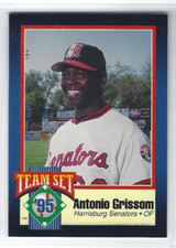 1995 Harrisburg Senators (Double-A Montreal Expos) Antonio Grissom