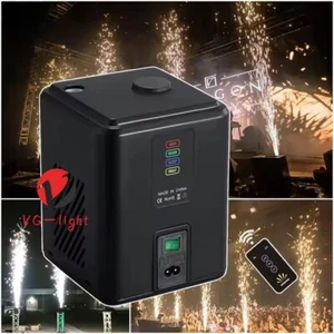 350W Cold Spark Machine Mini Stage Effect Firework Machine DJ Club Event Wedding - Picture 1 of 9