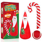 3pcs Weihnachten Quietsch Spielzeug: Interaktiver Welpe Cane Tumbler