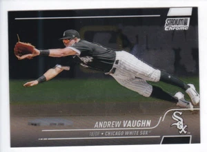 2022 Topps Stadium Club Chrome #13 ANDREW VAUGHN Chicago White Sox - Picture 1 of 2