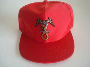 METALLICA TREAN ON ME TRUCKER SNAPBACK 00S 90S GOLF BEACH HAT CAP VINTAGE R3 - Picture 1 of 6