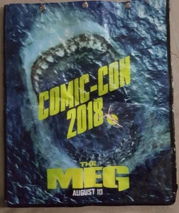 MEG Meglatron Swag Bag Backpack shark movie Tote  SDCC 2018 Comic Con EXCLUSIVE - Picture 1 of 2