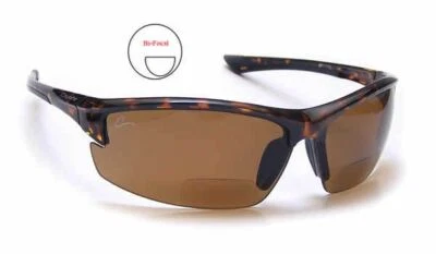 Coyote BP-7 Polarized Bi-focal Reading Sunglasses Black or Tortoise Havana Brown - Image 1 of 2