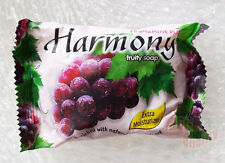 Harmony Fruity Soap Bar Fruitapone Plus Enriched with Natural Grape Extract 75g
