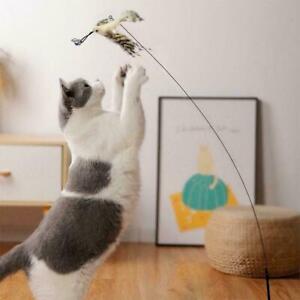Imitation Birds Interactive Toy For Cats, Funny Feather Toy Toys Cat X3V9