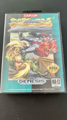Street Fighter II': Special Champion Edition Sega Genesis, 1993 complete in box - Image 1 of 2