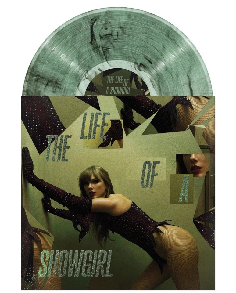 The Life of a Showgirl The Shiny Bug Edition (Wintergreen & Onyx Marbled Vinyl)