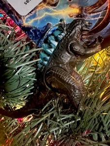 2025 Blue Scales Godzilla King of the Monsters  Christmas Tree Ornament, New V2 - Picture 1 of 1