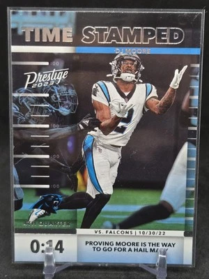 2023 Prestige D.J. Moore Time Stamped #TS-10 Carolina Panthers - Image 1 of 2