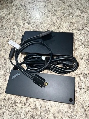 Lenovo ThinkPad Thunderbolt 4 Docking Station 300W 40B00300US Workstation Dock - Image 1 of 4