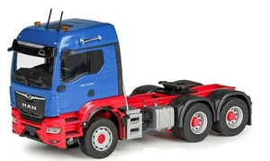 CONRAD, MAN TGS 6x4 blu e rosso, 1/50,  CON81005/0 - Foto 1 di 1