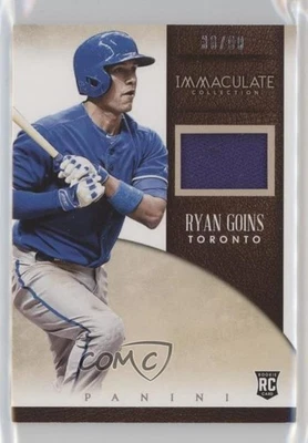 2014 Panini Immaculate Singles Material /99 Ryan Goins #38 Rookie RC - Image 1 of 2