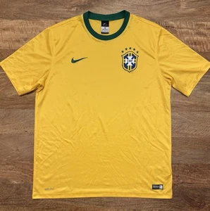Brazil Brasil Football Team Shirt Soccer Jersey Nike Mens XL - Picture 1 of 9