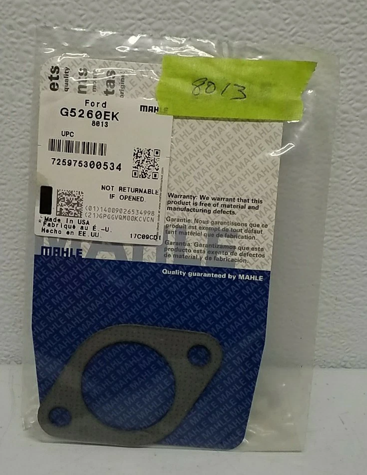 Junta de montaje de carburador Mahle G5260EK - Sello de sistema de combustible de precisión Foto 1 de 4