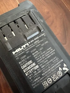 HILTI NURON Battery B 22-255 Model Li-Ion 12 Ah Battery - Picture 1 of 8