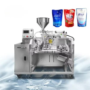 200ml Premade Bag Pouch Juice Jam Detergent Liquid Sauce Filling Packing Machine - Picture 1 of 8