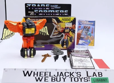 Figura Divebomb METAL COMPLETA 100% Completa con CAJA 1986 De Colección G1 Transformers Foto 1 de 4