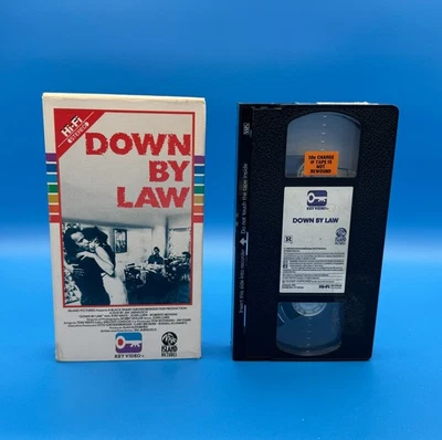 DOWN BY LAW 1986 Key Video VHS Jim Jarmusch Tom Waits John Lurie Roberto Benigni - Image 1 of 3