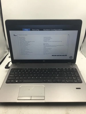 HP PROBOOK 455 G1 - BOOT TO BIOS - AMD A6 - NO RAM - 14" - READ DESCRIPTION-BB - Bild 1 von 4