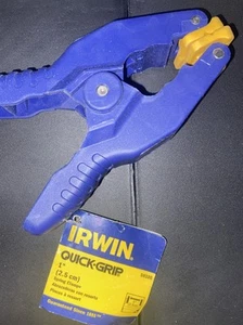 Irwin 58100 1 lb. Force High-Tech Resin Quick-Grip Spring Clamp 1" CLAMP - Picture 1 of 7