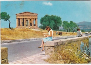 AGRIGENTO - TEMPIO DELLA CONCORDIA - VIAGG. 1971 -5557- - Picture 1 of 1