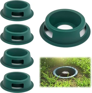 Outside Lawn Sprinkler Head Protector - 5 Pcs Sprinkler Donut Guards - Picture 1 of 4