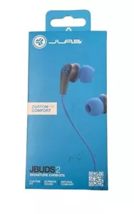 JLab JBuds 2 Signature Earbuds Marine Noise Comfort Fit - Picture 1 of 1