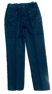 NSI Uniforms Girls School Navy Pants 10 Flat Front Zipper Pockets NWOT FREE SHIP - Picture 1 of 4