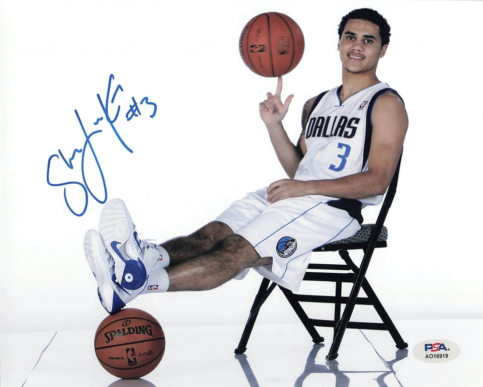 Foto firmada por Shane Larkin 8x10 PSA/DNA Dallas Mavericks autografiada Foto 1 de 1