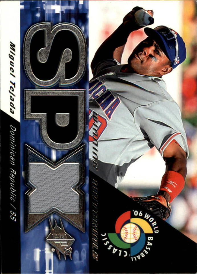 2006 SPx Winning Materials #MT Miguel Tejada Jersey Card - Image 1 of 2