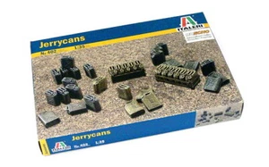 ITALERI 402 Military Model 1/35 Accessories Jerrycans Scale Hobby T0402 - Picture 1 of 2