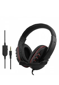 Wired Over Ear Gaming Headset w/ Microphone for Ps5 PS4 Xbox One PC Switch - Picture 1 of 2